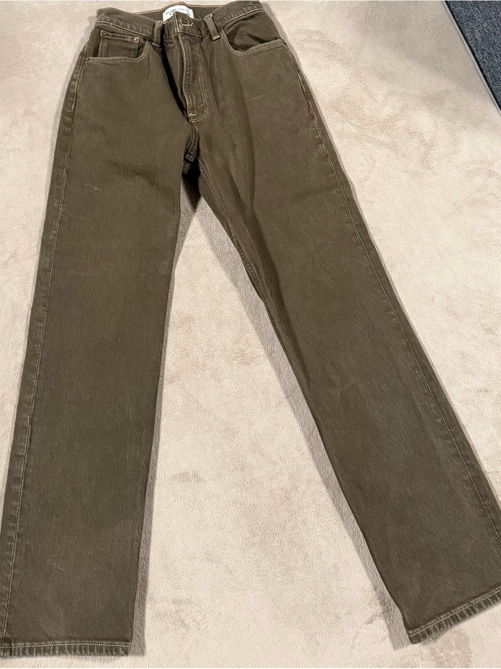 Women’s Abercrombie & Fitch The 90’s Straight Ultra High Rise